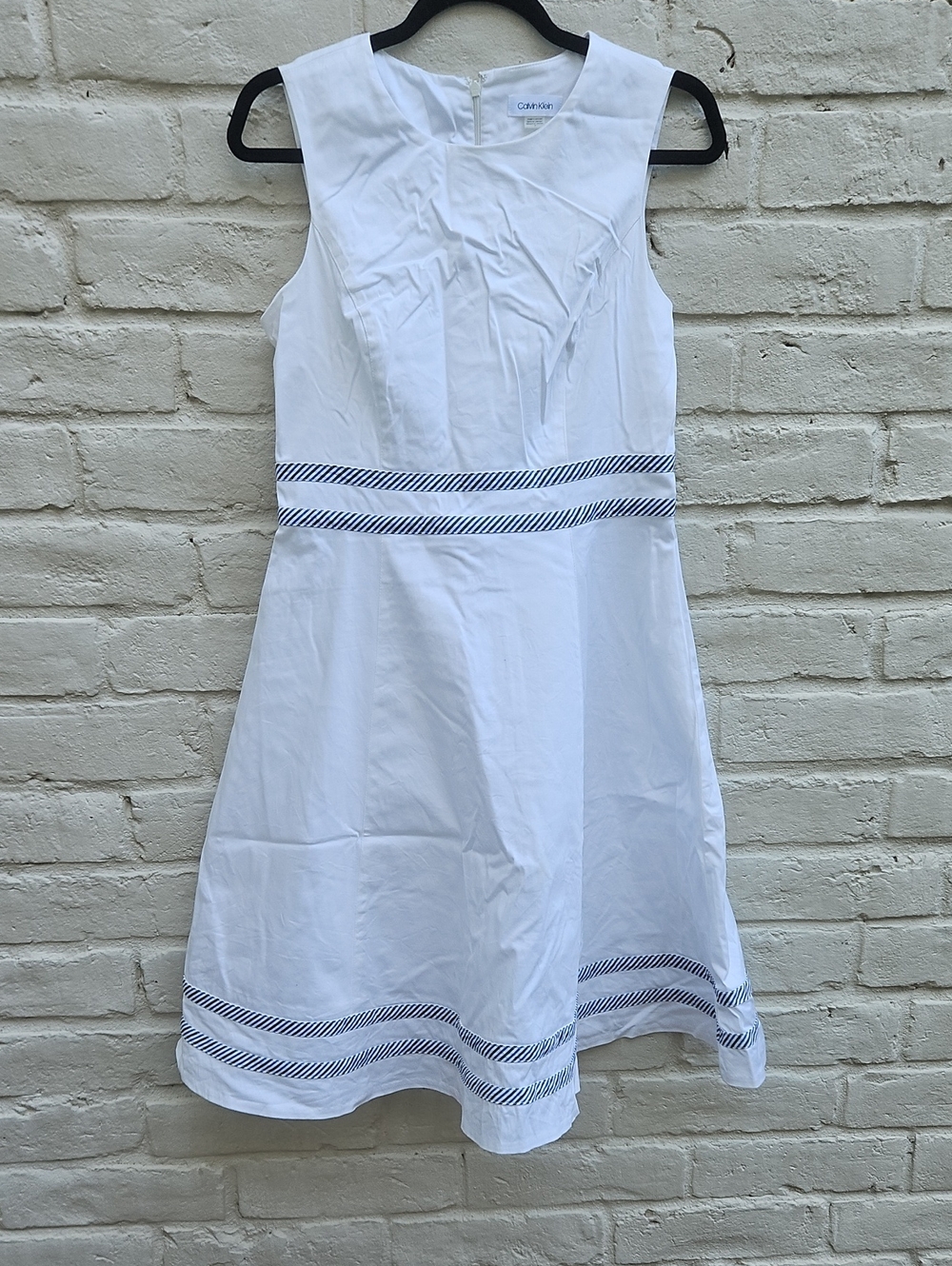 Calvin Klein Sleeveless A-Line Dress